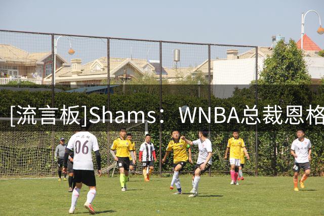 [流言板]Shams：WNBA总裁恩格尔伯特将在赛季结束后退休